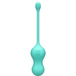ROMP - CELLO VIBRATORE MULTIFUNZIONE A UOVO TURCHESE CON TELECOMANDO